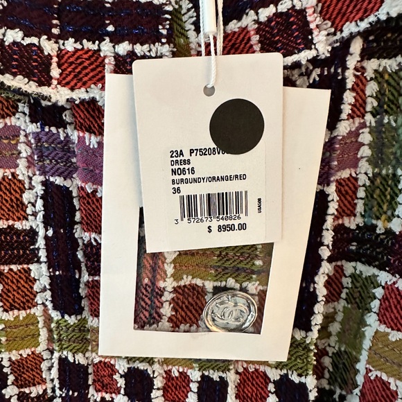 CHANEL Multicolor Tweed Dress - Picture 4 of 4